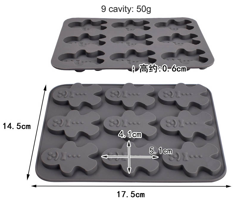 silicon chocolate mould